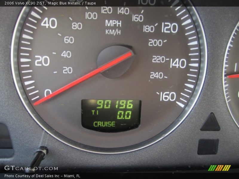 Magic Blue Metallic / Taupe 2006 Volvo XC90 2.5T