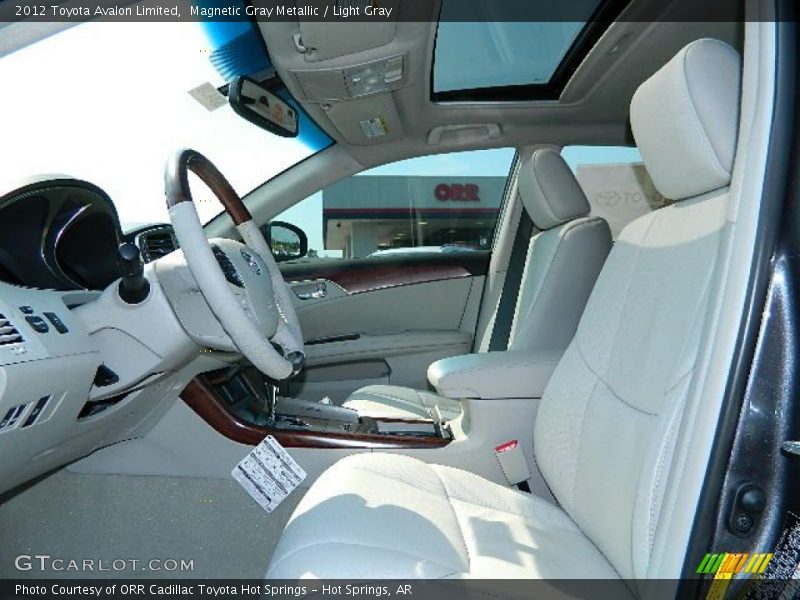 Magnetic Gray Metallic / Light Gray 2012 Toyota Avalon Limited
