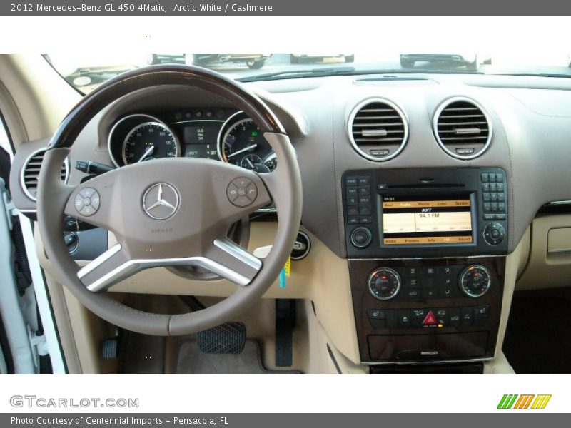Arctic White / Cashmere 2012 Mercedes-Benz GL 450 4Matic