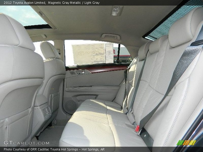 Magnetic Gray Metallic / Light Gray 2012 Toyota Avalon Limited
