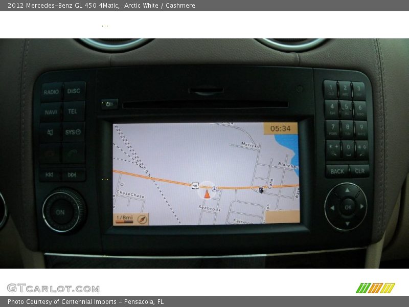 Arctic White / Cashmere 2012 Mercedes-Benz GL 450 4Matic