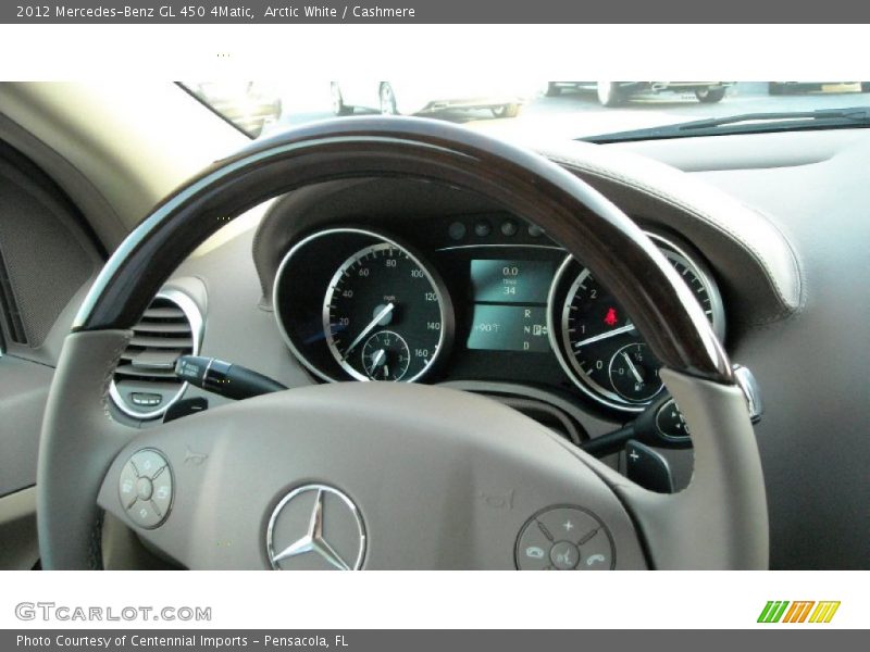 Arctic White / Cashmere 2012 Mercedes-Benz GL 450 4Matic