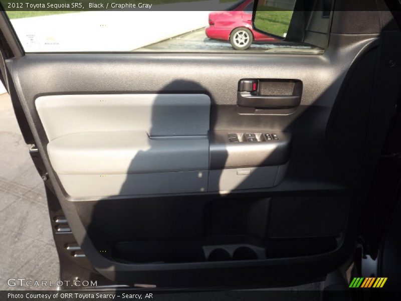 Black / Graphite Gray 2012 Toyota Sequoia SR5