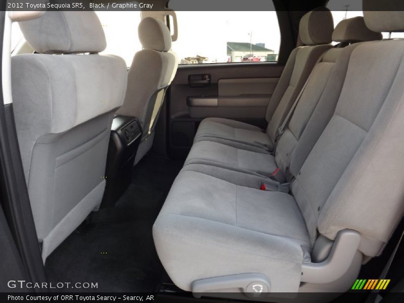 Black / Graphite Gray 2012 Toyota Sequoia SR5