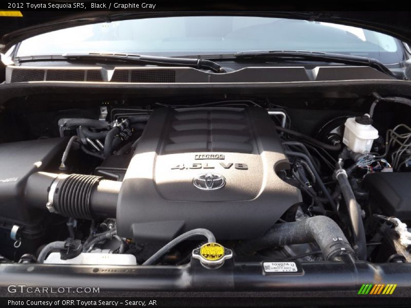 Black / Graphite Gray 2012 Toyota Sequoia SR5