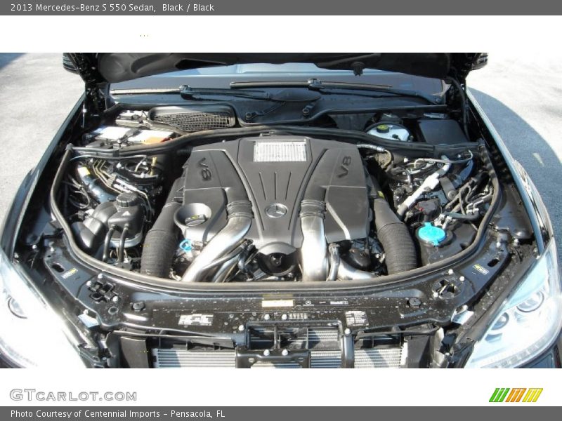Black / Black 2013 Mercedes-Benz S 550 Sedan
