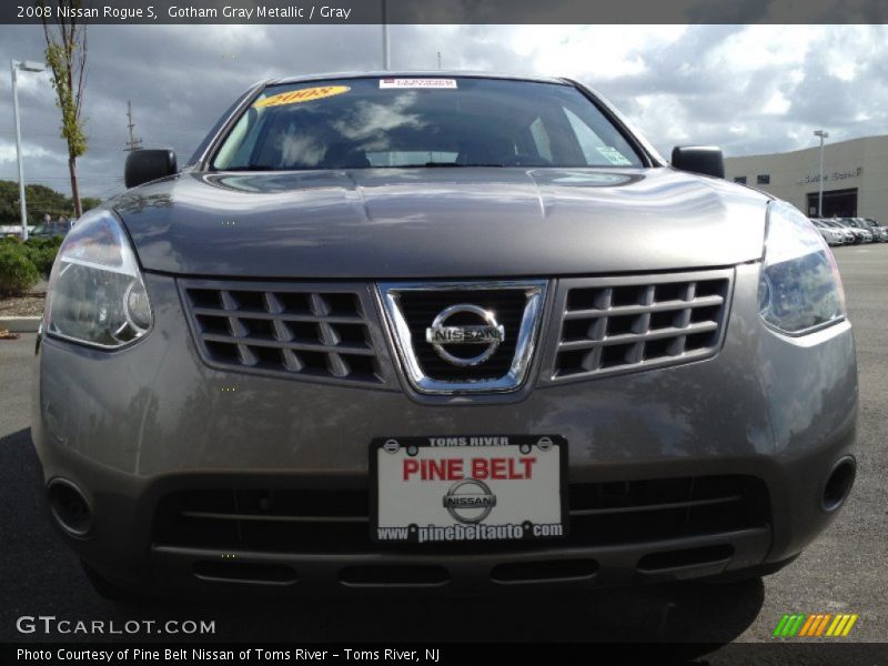 Gotham Gray Metallic / Gray 2008 Nissan Rogue S
