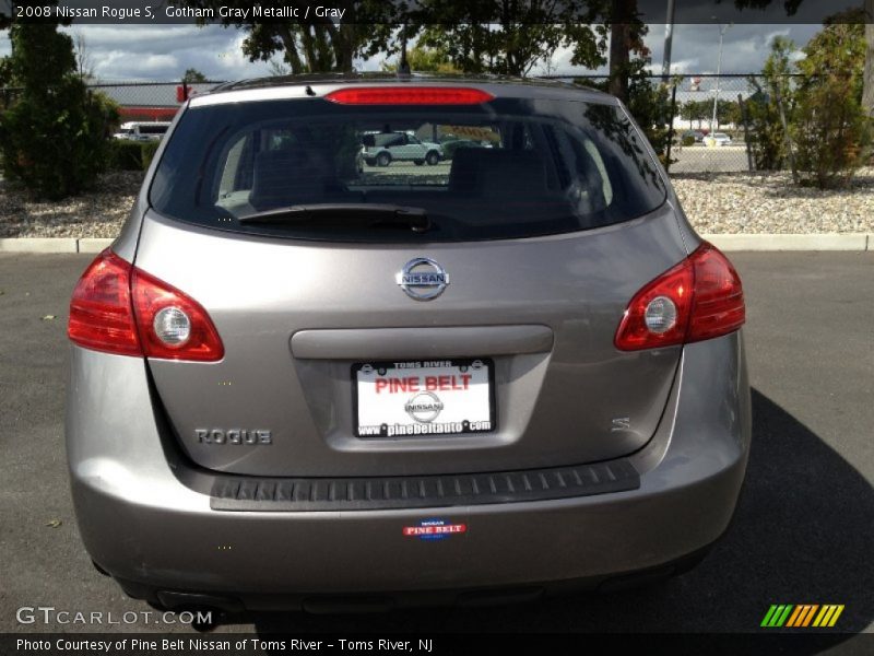Gotham Gray Metallic / Gray 2008 Nissan Rogue S