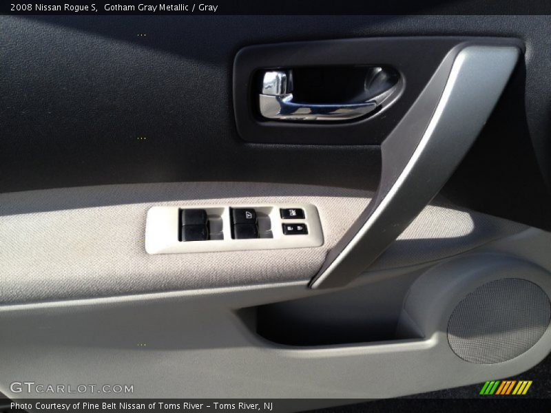 Gotham Gray Metallic / Gray 2008 Nissan Rogue S