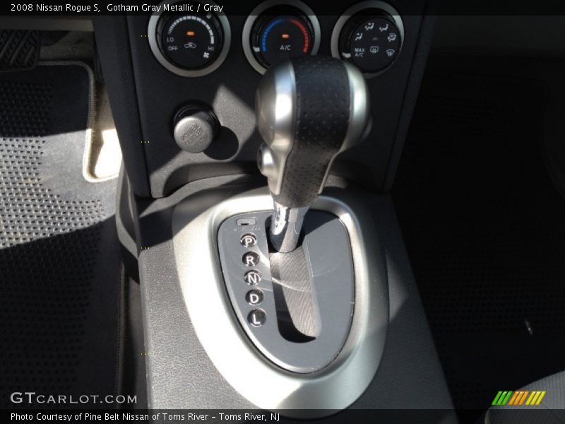 Gotham Gray Metallic / Gray 2008 Nissan Rogue S