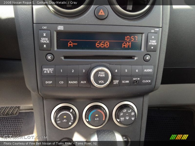 Gotham Gray Metallic / Gray 2008 Nissan Rogue S