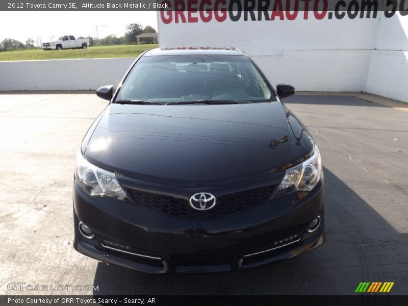 Attitude Black Metallic / Black 2012 Toyota Camry SE