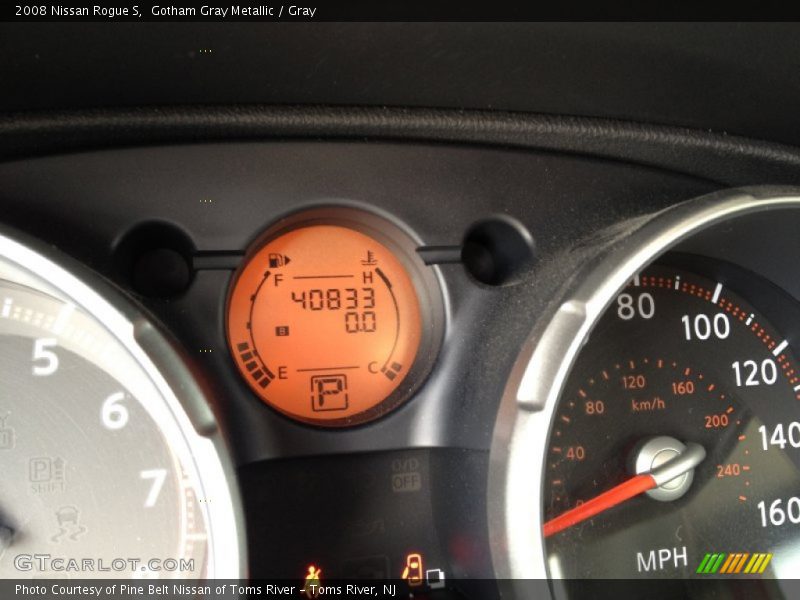 Gotham Gray Metallic / Gray 2008 Nissan Rogue S