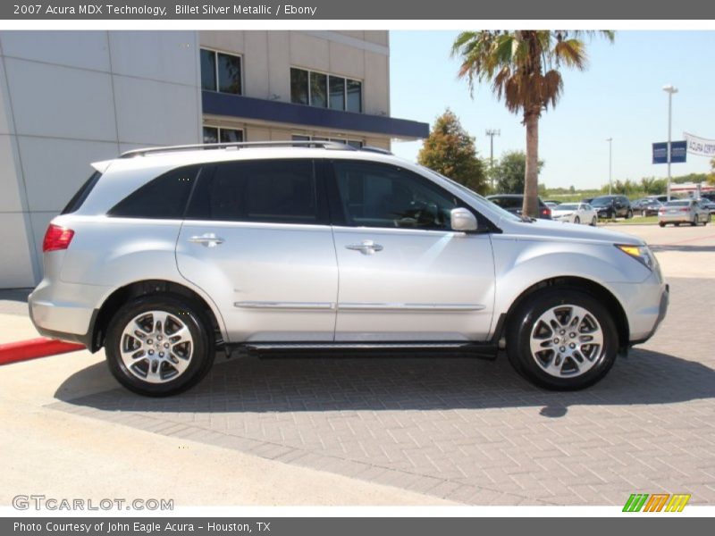Billet Silver Metallic / Ebony 2007 Acura MDX Technology