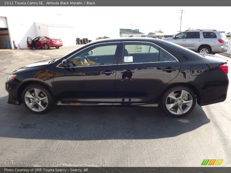 Attitude Black Metallic / Black 2012 Toyota Camry SE