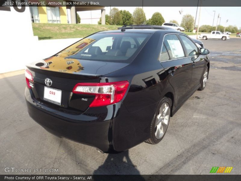 Attitude Black Metallic / Black 2012 Toyota Camry SE