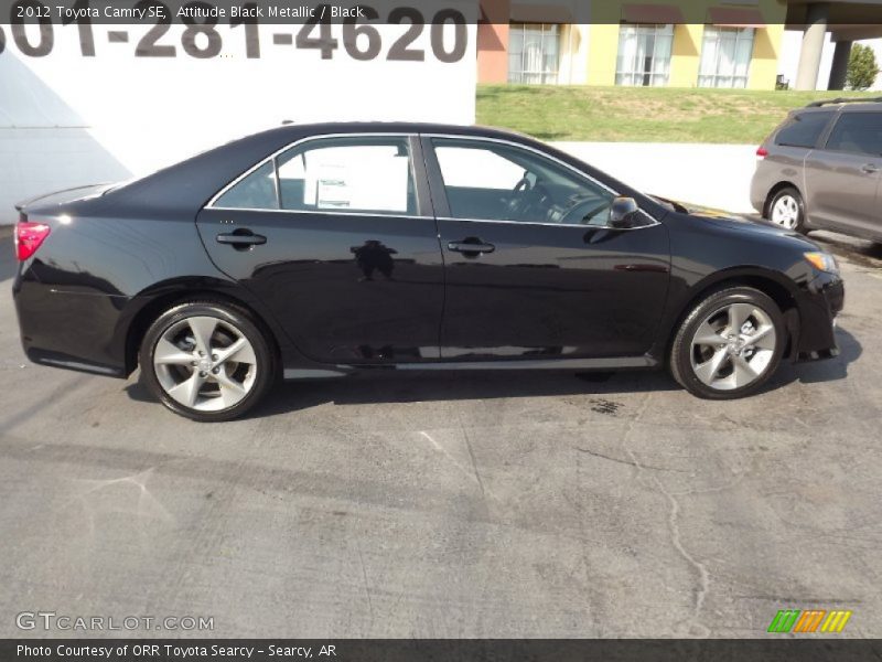 Attitude Black Metallic / Black 2012 Toyota Camry SE