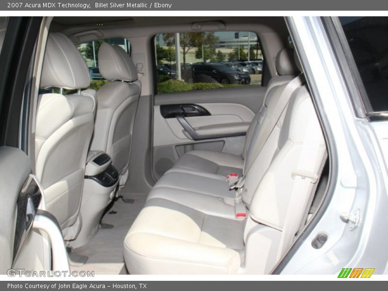 Billet Silver Metallic / Ebony 2007 Acura MDX Technology