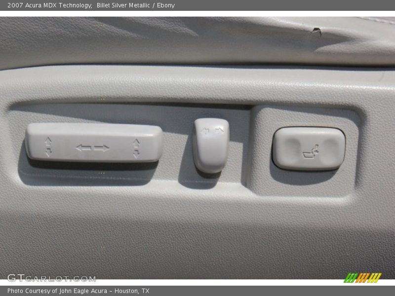 Billet Silver Metallic / Ebony 2007 Acura MDX Technology