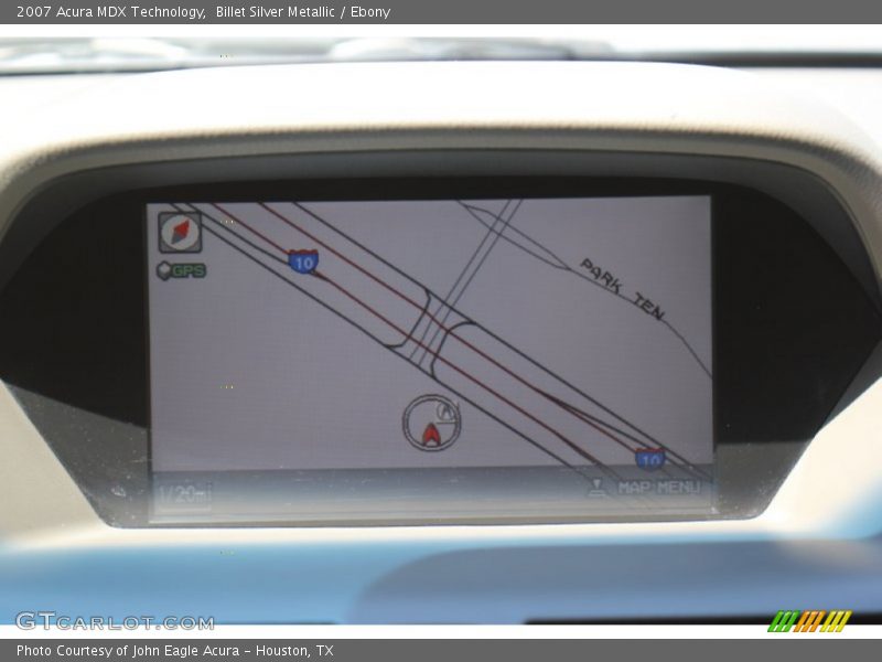 Billet Silver Metallic / Ebony 2007 Acura MDX Technology