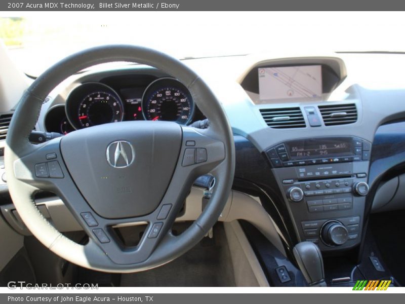 Billet Silver Metallic / Ebony 2007 Acura MDX Technology