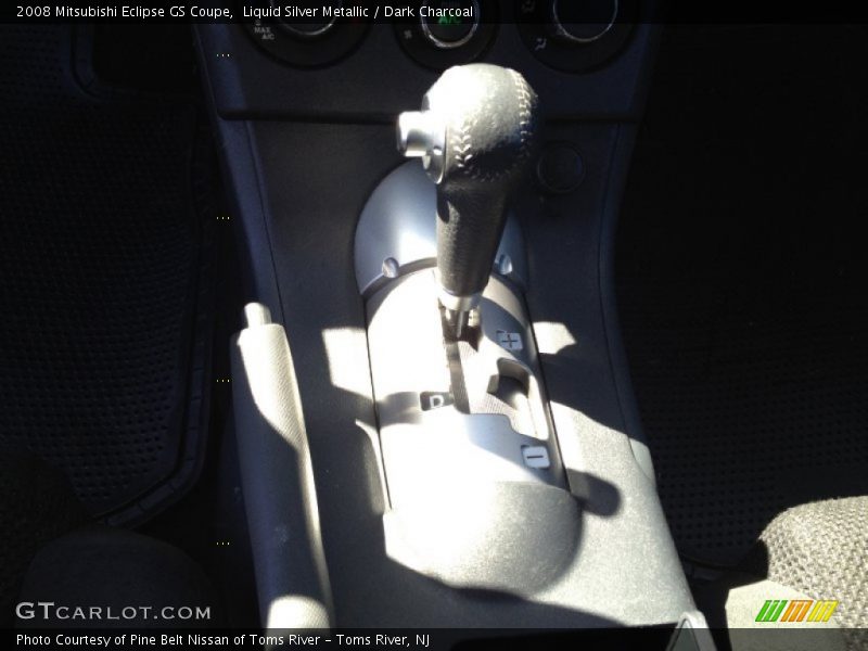 Liquid Silver Metallic / Dark Charcoal 2008 Mitsubishi Eclipse GS Coupe