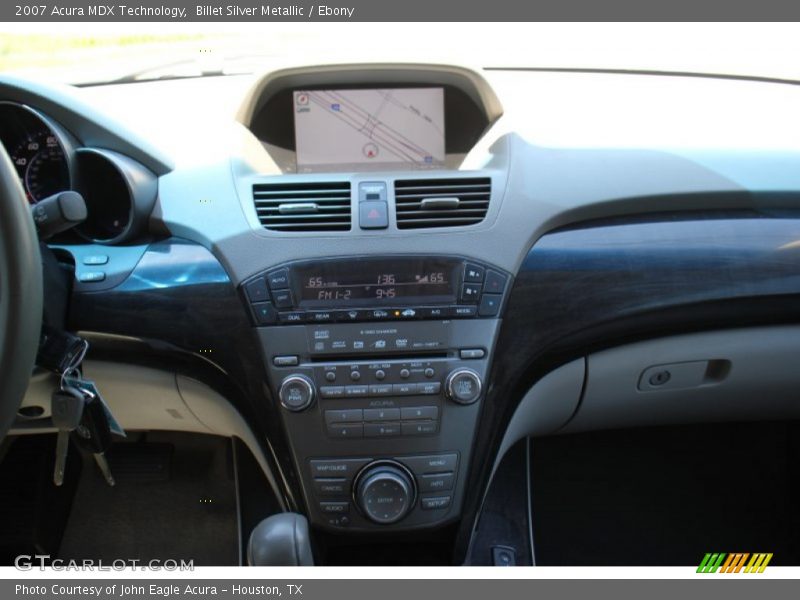 Billet Silver Metallic / Ebony 2007 Acura MDX Technology