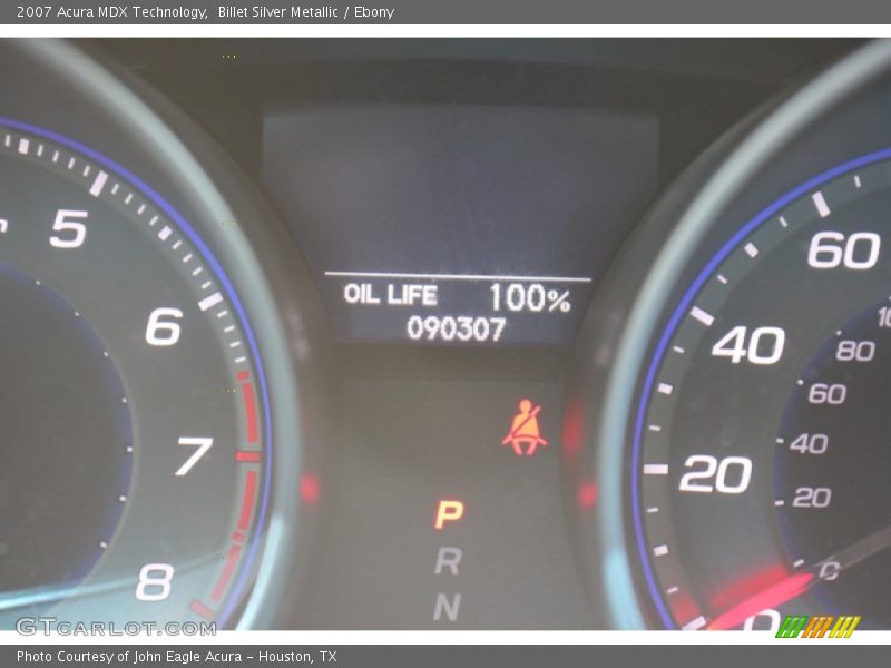 Billet Silver Metallic / Ebony 2007 Acura MDX Technology