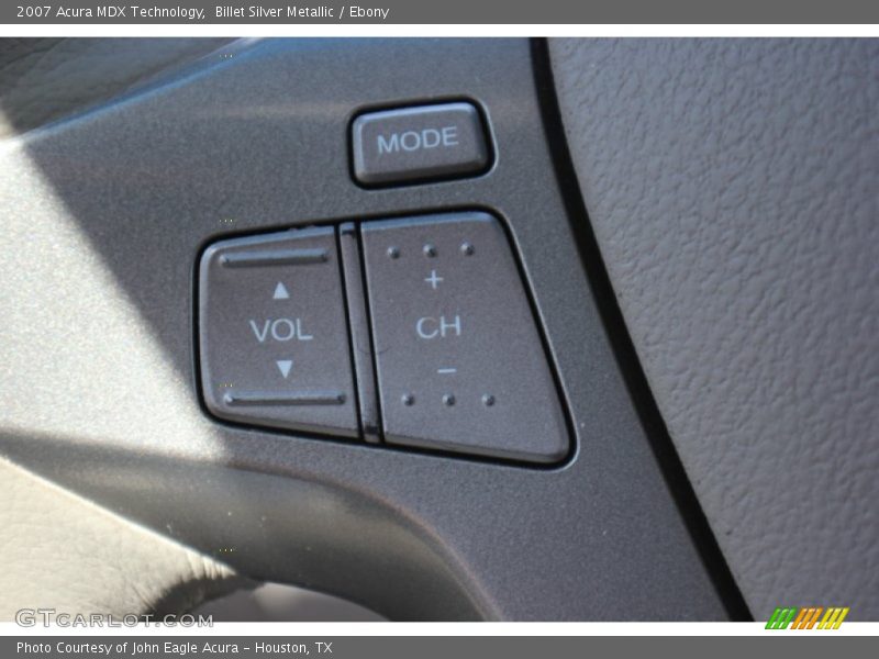 Billet Silver Metallic / Ebony 2007 Acura MDX Technology