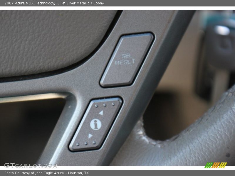 Billet Silver Metallic / Ebony 2007 Acura MDX Technology
