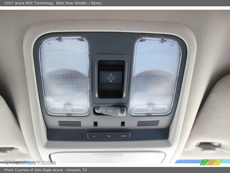 Billet Silver Metallic / Ebony 2007 Acura MDX Technology