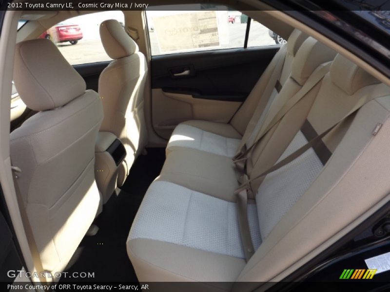 Cosmic Gray Mica / Ivory 2012 Toyota Camry LE