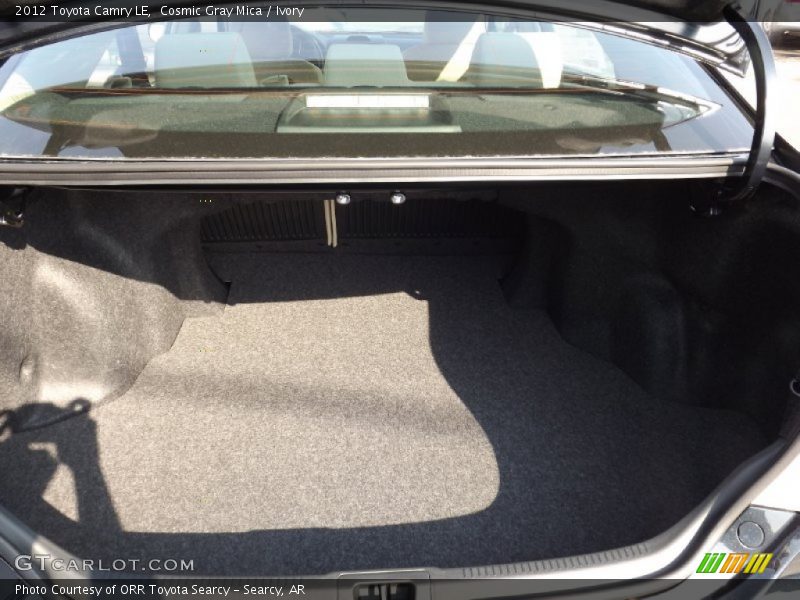 Cosmic Gray Mica / Ivory 2012 Toyota Camry LE