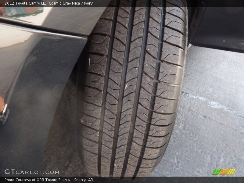 Cosmic Gray Mica / Ivory 2012 Toyota Camry LE