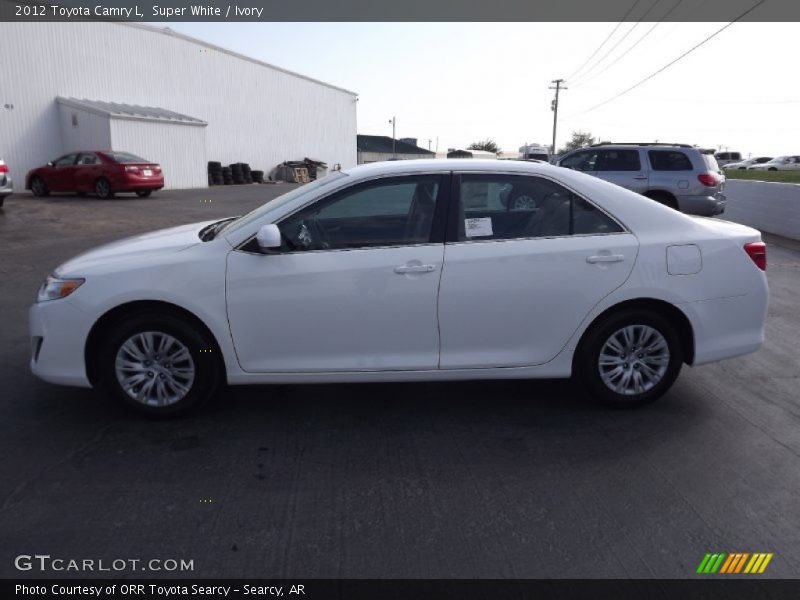 Super White / Ivory 2012 Toyota Camry L