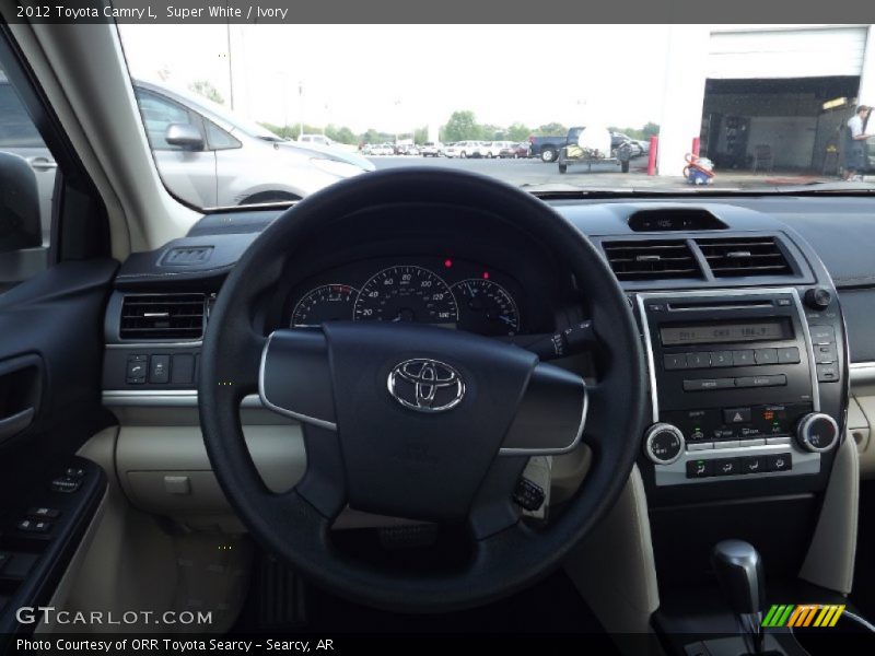 Super White / Ivory 2012 Toyota Camry L