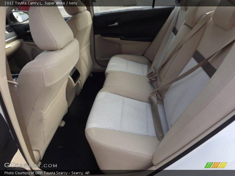 Super White / Ivory 2012 Toyota Camry L