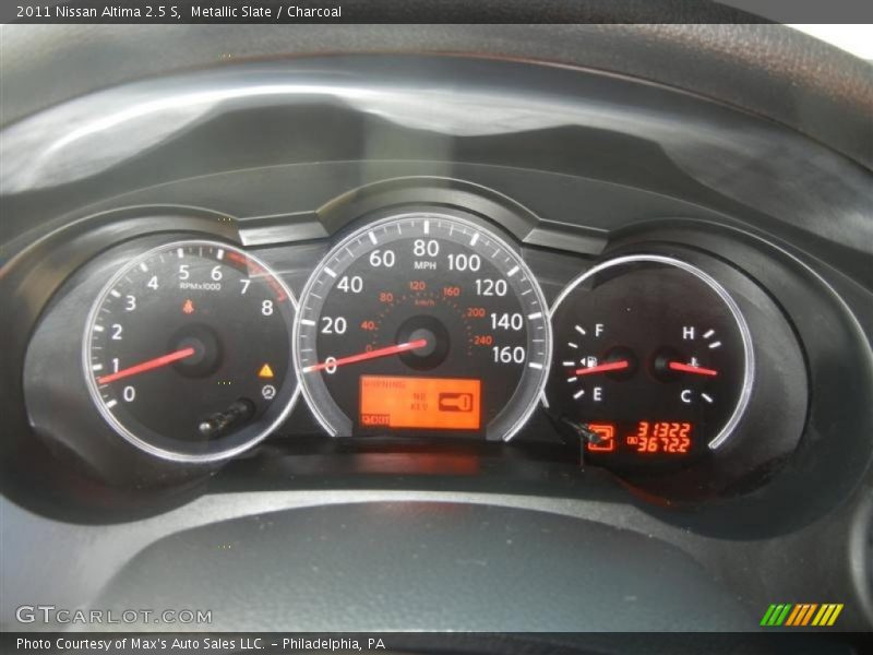 Metallic Slate / Charcoal 2011 Nissan Altima 2.5 S