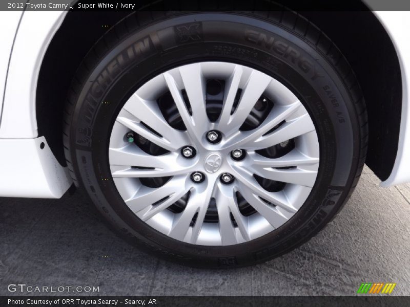 Super White / Ivory 2012 Toyota Camry L