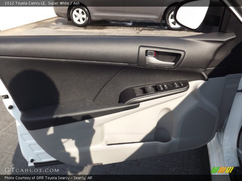 Super White / Ash 2012 Toyota Camry LE