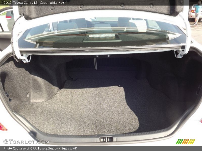 Super White / Ash 2012 Toyota Camry LE