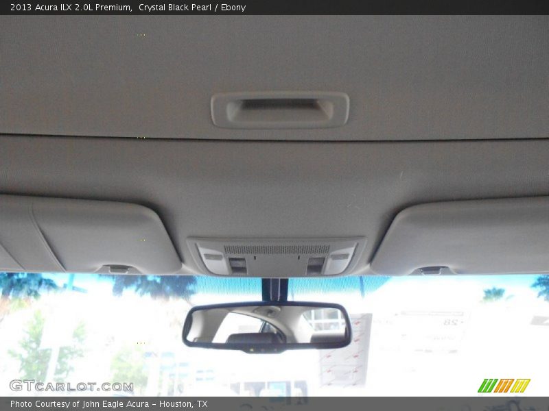Crystal Black Pearl / Ebony 2013 Acura ILX 2.0L Premium