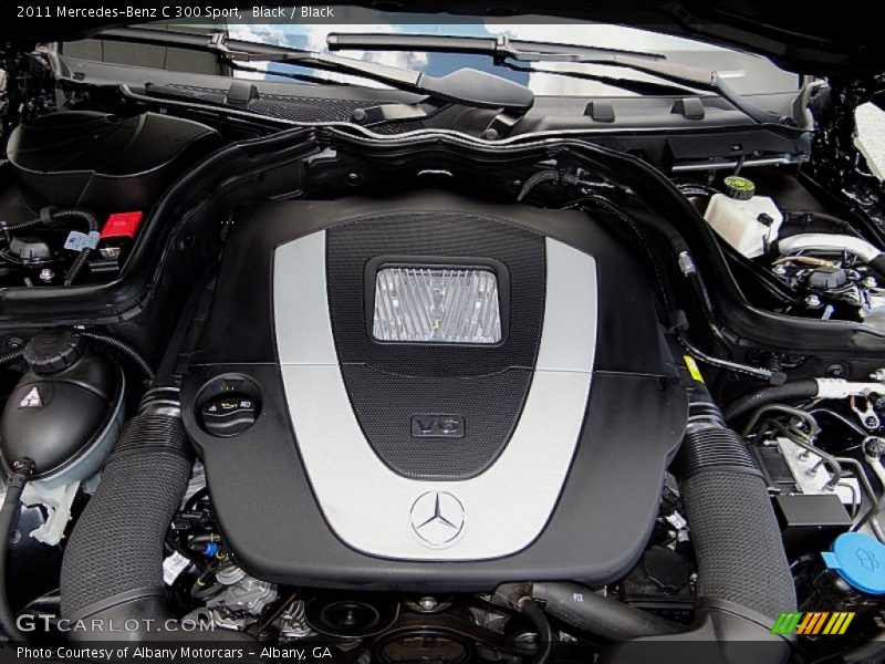 Black / Black 2011 Mercedes-Benz C 300 Sport