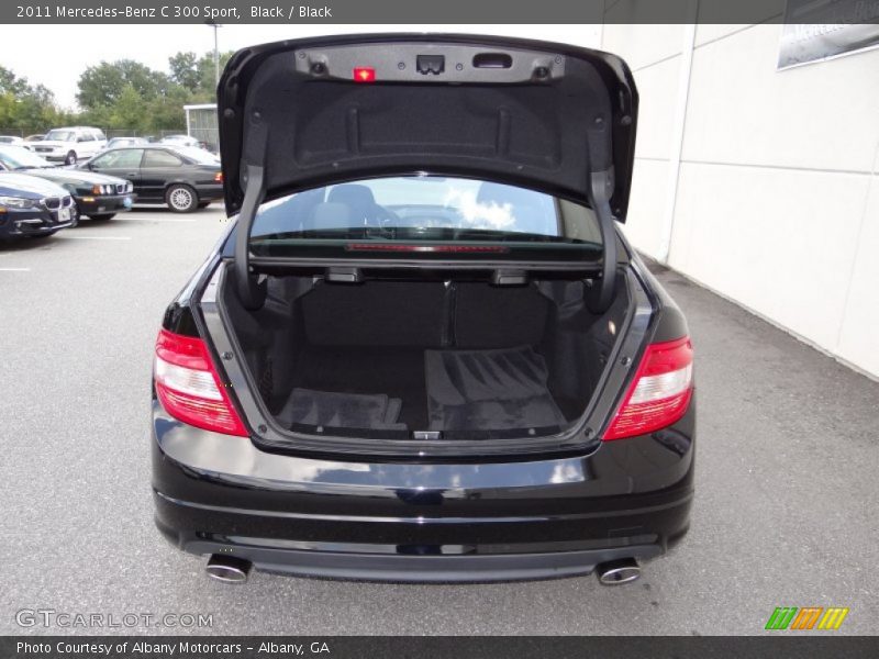 Black / Black 2011 Mercedes-Benz C 300 Sport