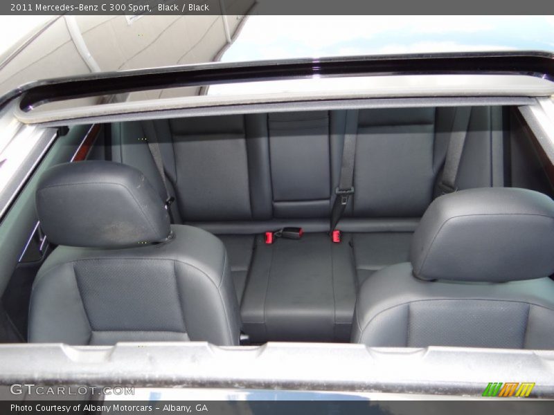 Black / Black 2011 Mercedes-Benz C 300 Sport