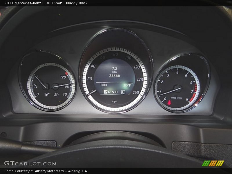 Black / Black 2011 Mercedes-Benz C 300 Sport
