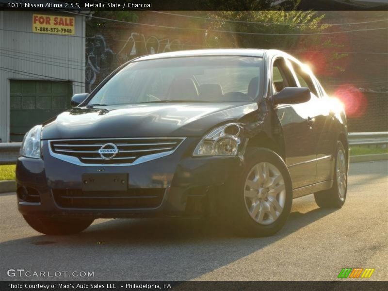 Metallic Slate / Charcoal 2011 Nissan Altima 2.5 S