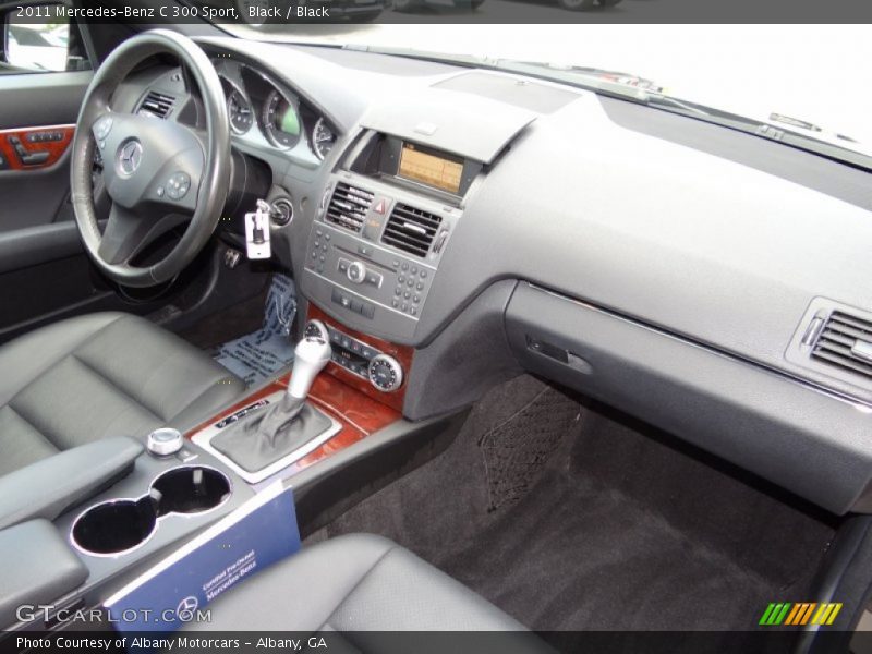Black / Black 2011 Mercedes-Benz C 300 Sport