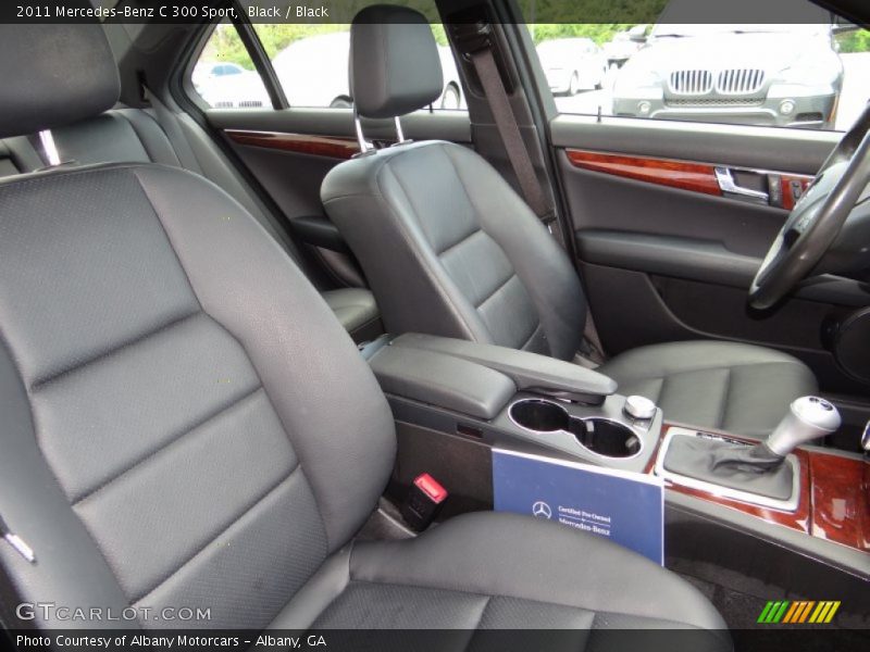 Black / Black 2011 Mercedes-Benz C 300 Sport