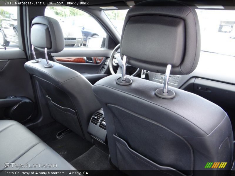 Black / Black 2011 Mercedes-Benz C 300 Sport